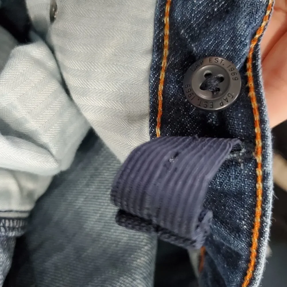 Gap 1969 Boys Denim Original Size 14 Husky